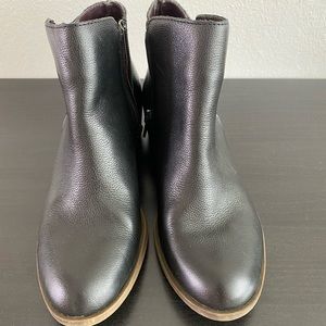Kensie black booties